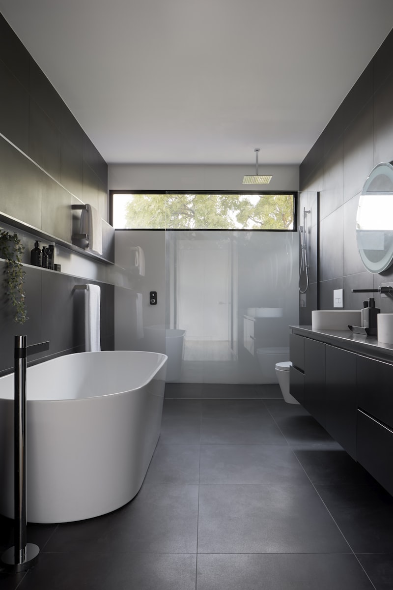 Modern bathroom design